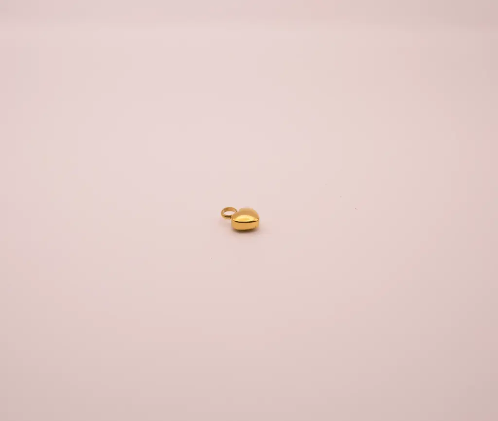 Mini Heart Urn Gold