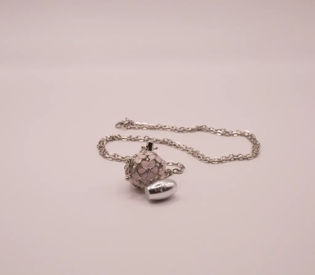 Mini Urn Flower Pendant