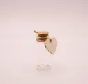 Neutral Glass Bottle with Heart