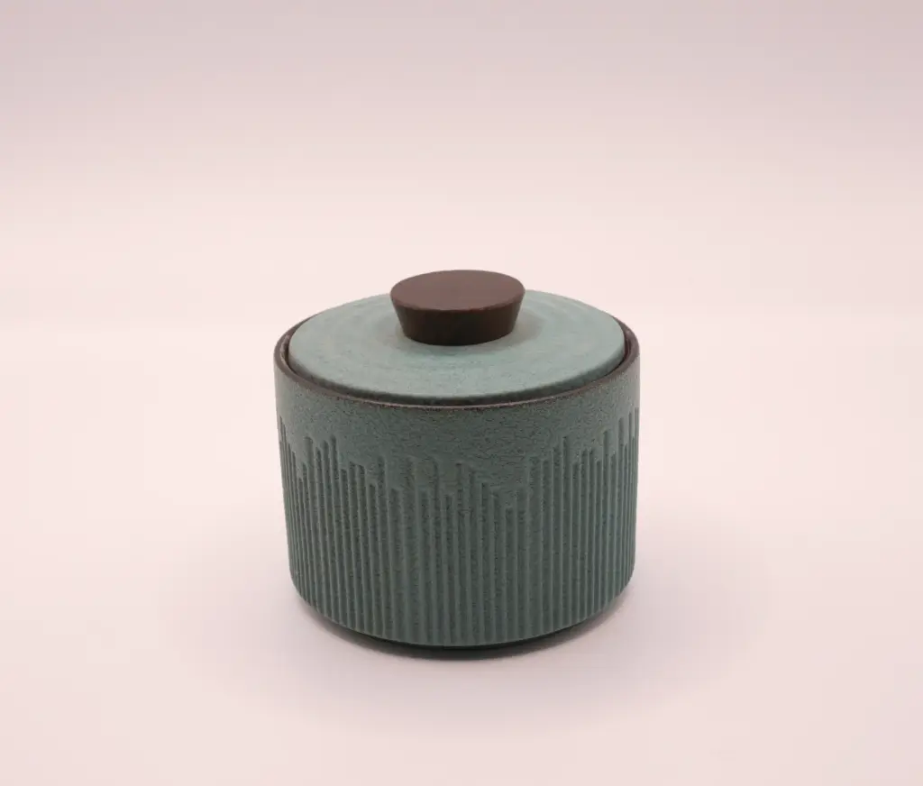 Design Urn Drop Turquoise