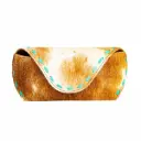 Caramel zonnebrillenhoes
