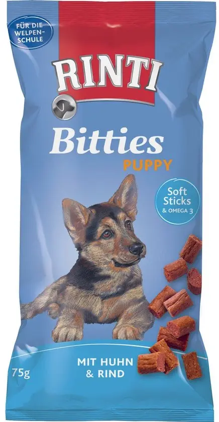 Rinti Snack Bitties Puppy Chicken & Beef
