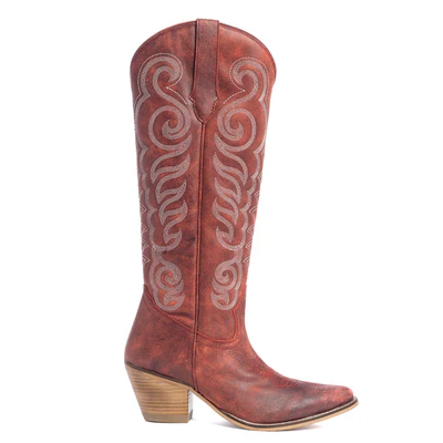 Nalejandro Boots Red