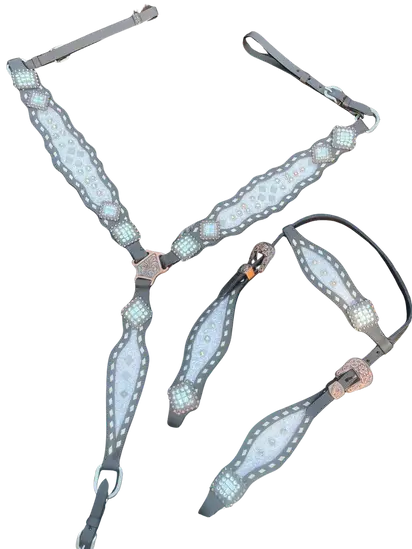 [MV3033] Shimmering Western Tack Set