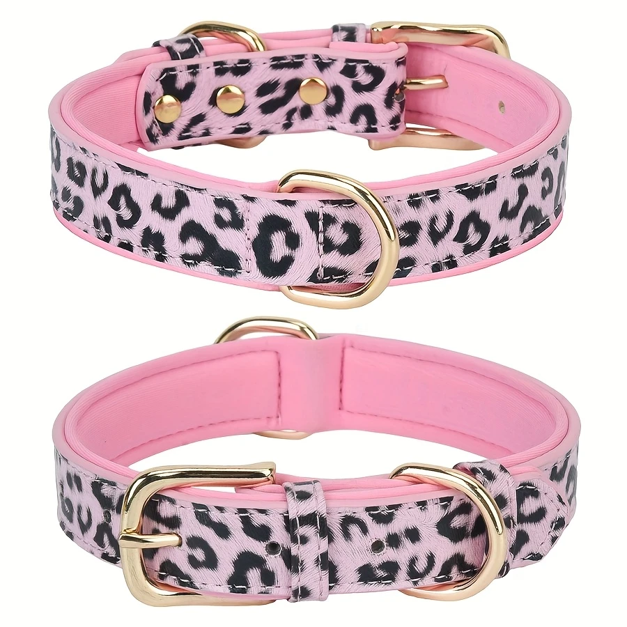 Dog Collar Leooo (XS, Pink)