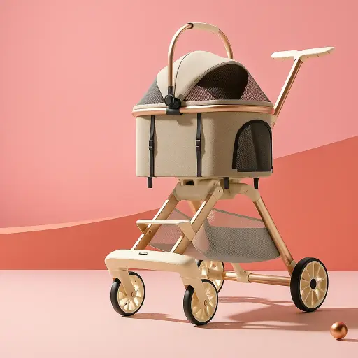[MV5054] Beautiful Cream Buggy