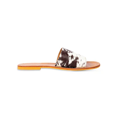 Kemma's Hair on Hide Slippers