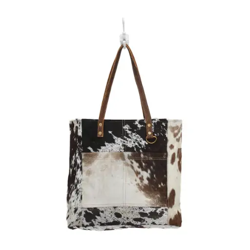 [MV8014] Hair-on Front Pocket Bag