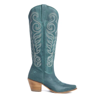 Nalejandro Boots Deep Turquoise
