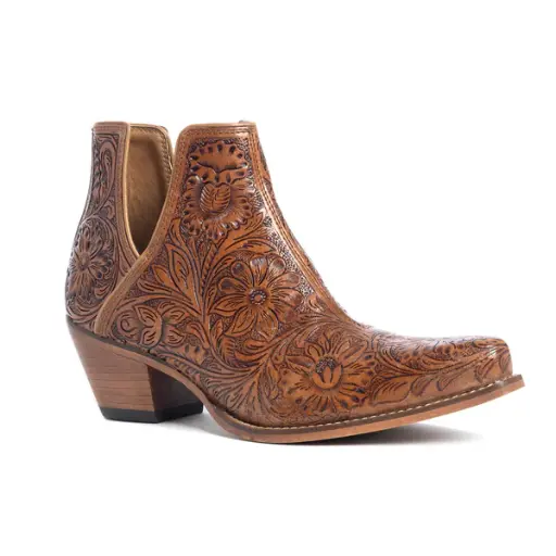 Dakota Booties Caramel