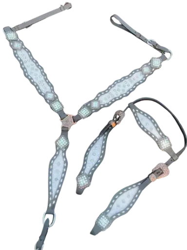 [MV3033] Shimmering Western Tack Set