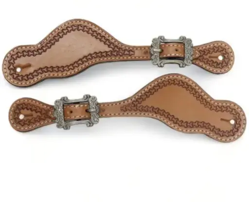 [MV3153] Spur Straps Camel Brown