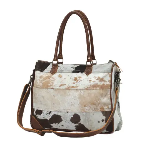 [MV8002] Hair-On Laptop Bag